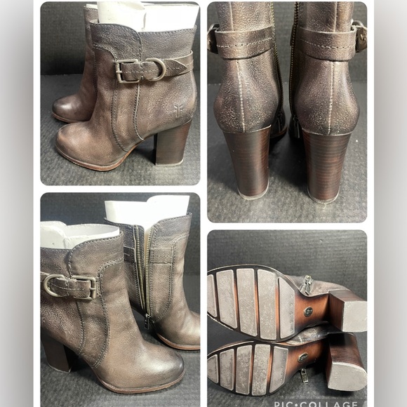 Frye Parker D Ring Short Charcoal 6M LIKE NEW! PRICE FIRM - Picture 12 of 16